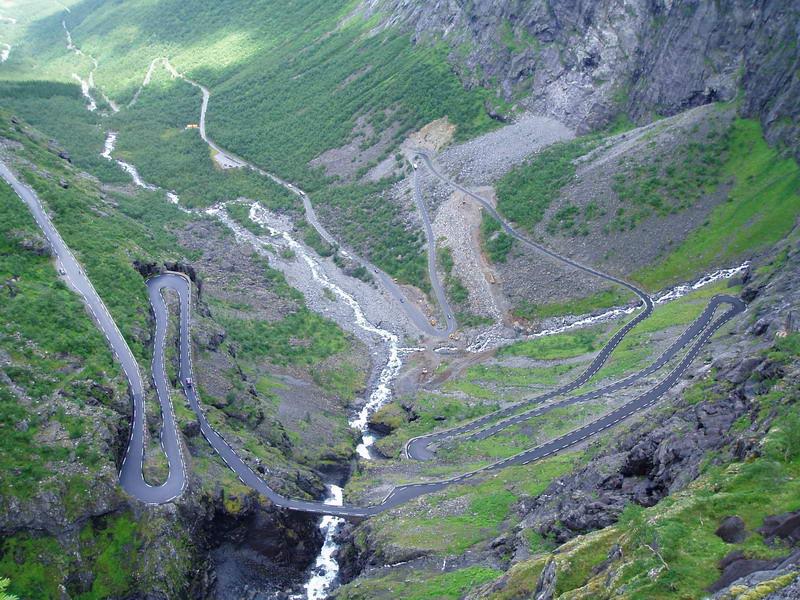 Foto: Norsko-Trollstigen